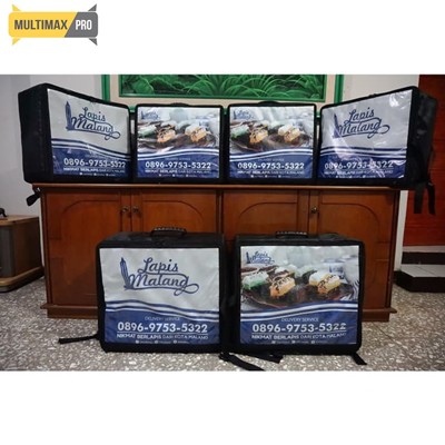 TAS DELIVERY KUE/ BOX DELIVERY/ TAS KURIR MOTOR BARANG CUSTOM