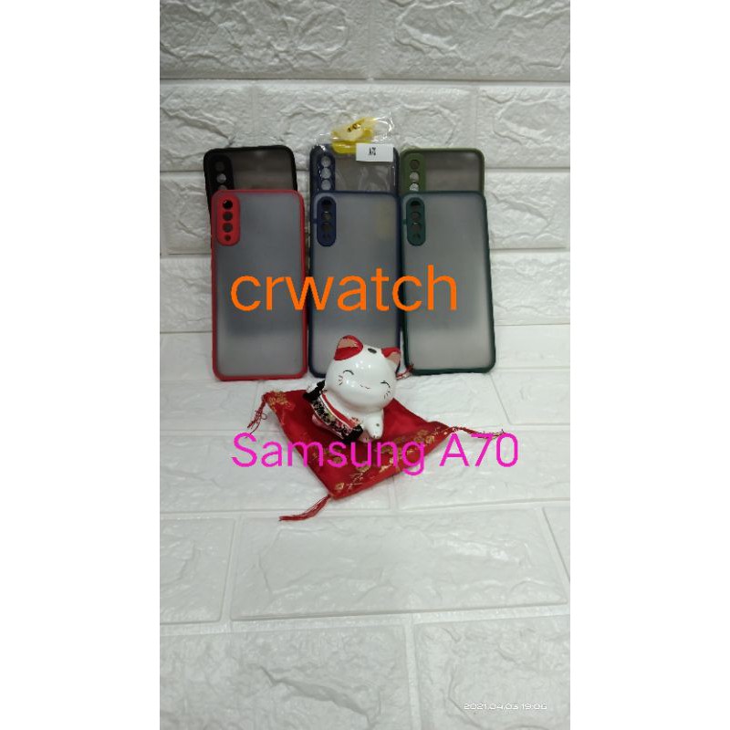 GROSIR CASE MY CHOICE RING CAMERA Samsung A70 bumper case candy Samsung A70 hardcase Samsung A70