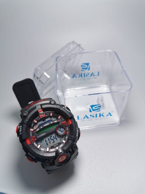 Jam Tangan Pria / Wanita LASIKA 615 anti air bisa berenang