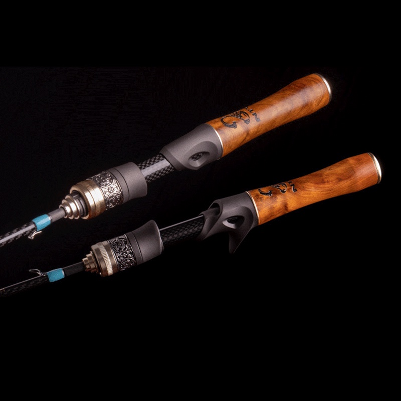 SHILIHUI Joran Ultralight Jigging 137 / 150 / 168 / 180 / 198 CM Joran Spinning UL Casting Rod Pancing Baitcasting Ultra Light 2 6LB Carbon Solid Alat Pancing Spining Ikan