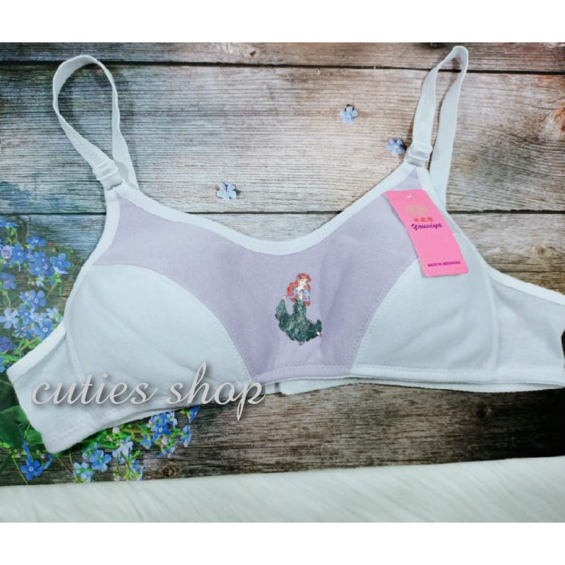 Bra Pelajar - sporty bra - bahan katun - cup kecil