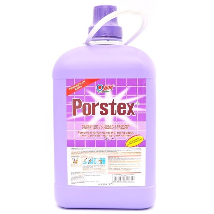 PORSTEX PEMBERSIH KAMAR MANDI PORSELEN JERIGEN 3.7 LITER YURI PORSTEX