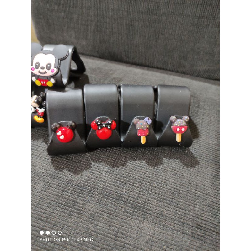 Gantungan barang di dalam mobil Hook Hanger // Holder Organizer Gantungan Mickey Barang Mobil