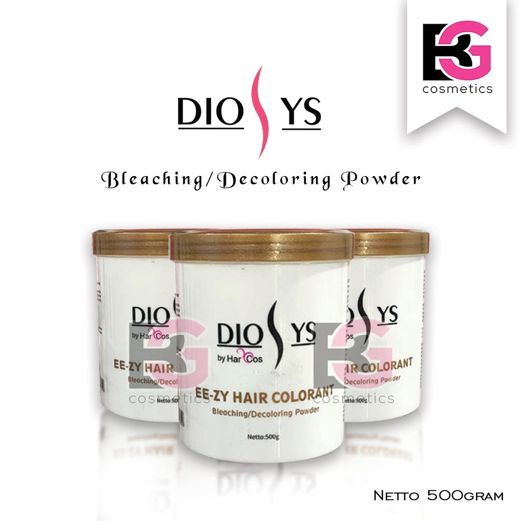 ⭐ BAGUS ⭐ DIOSYS BLEACHING POWDER 500GR | EE-ZY Hair Colorant | Bubuk Decoloring y2000