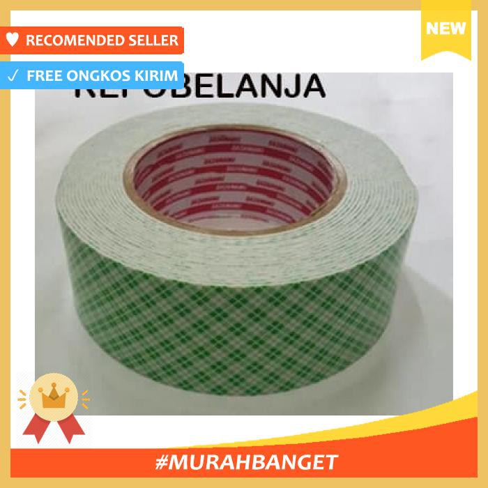 

Double Tape Busa 4.8Cm X 6 Meter Sazanami Foam Tape Lakban Isolasi Selotip - Selotip & Double Tape