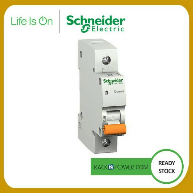 MCB SCHNEIDER 1 phase 6A - 20A