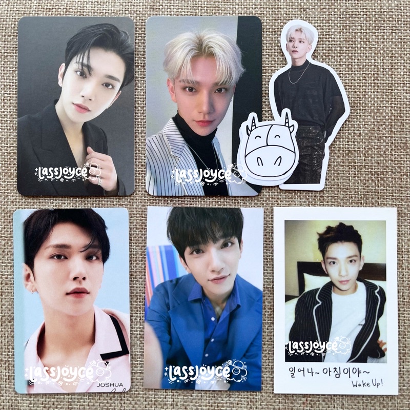 Official Seventeen Joshua HMV Hitorijanai Carat Land Carat 1st Fanclub