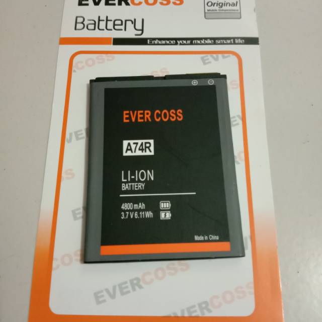 Batre Baterai Batere Evercoss A74R Original Battery Handphone