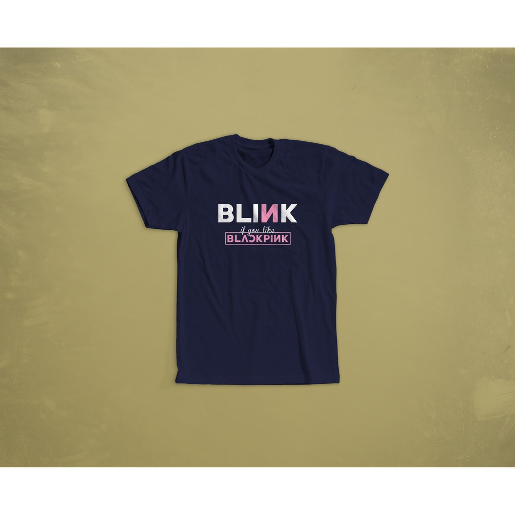 KAOS BAJU TSHIRT COMBED 30S BLACKPINK KODE G1