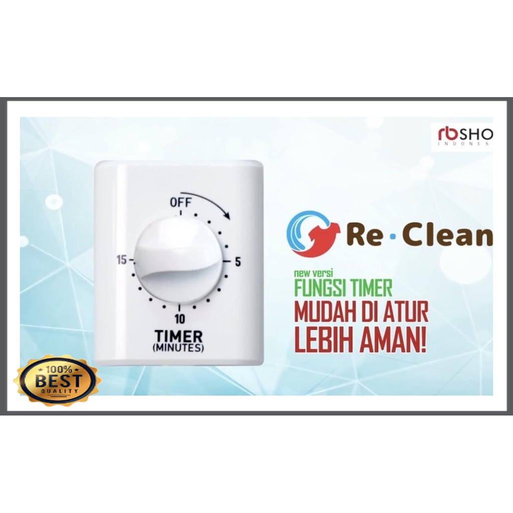 Alat Electronik -  Rewash ReClean NEW dgn TIMER - Mesin Cuci Mini Portable VB-1287-1202