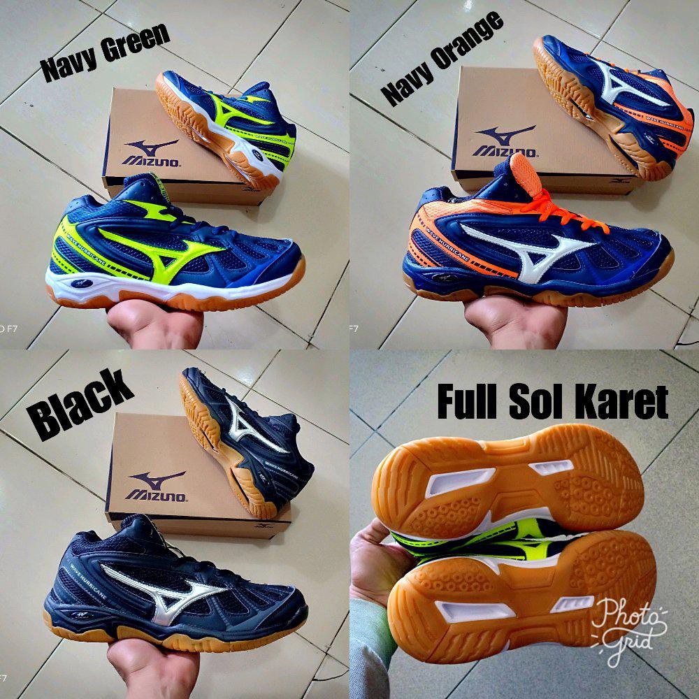 sepatu volly mizuno wave hurricane sepatu badminton mizuno wave hurricane