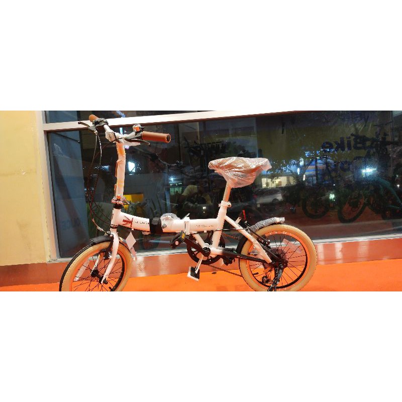 Sepeda London Taxi Folding Bike 16"