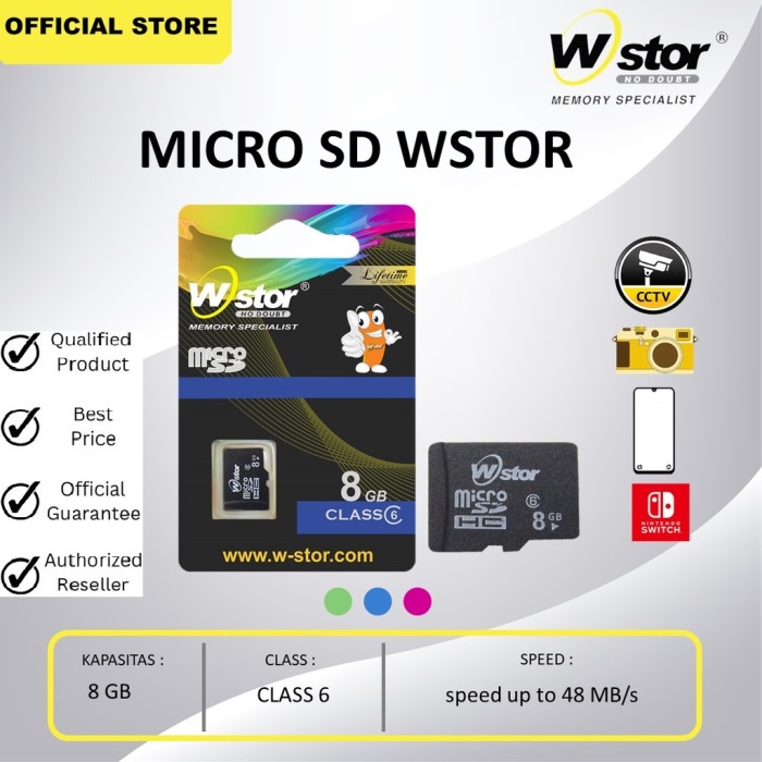 Micro Sd  32gb Wstor Packing BERGARANSI