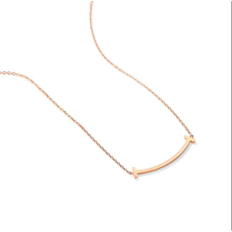 Kalung Titanium Gold dan Rosegold Anti Karat N30032006