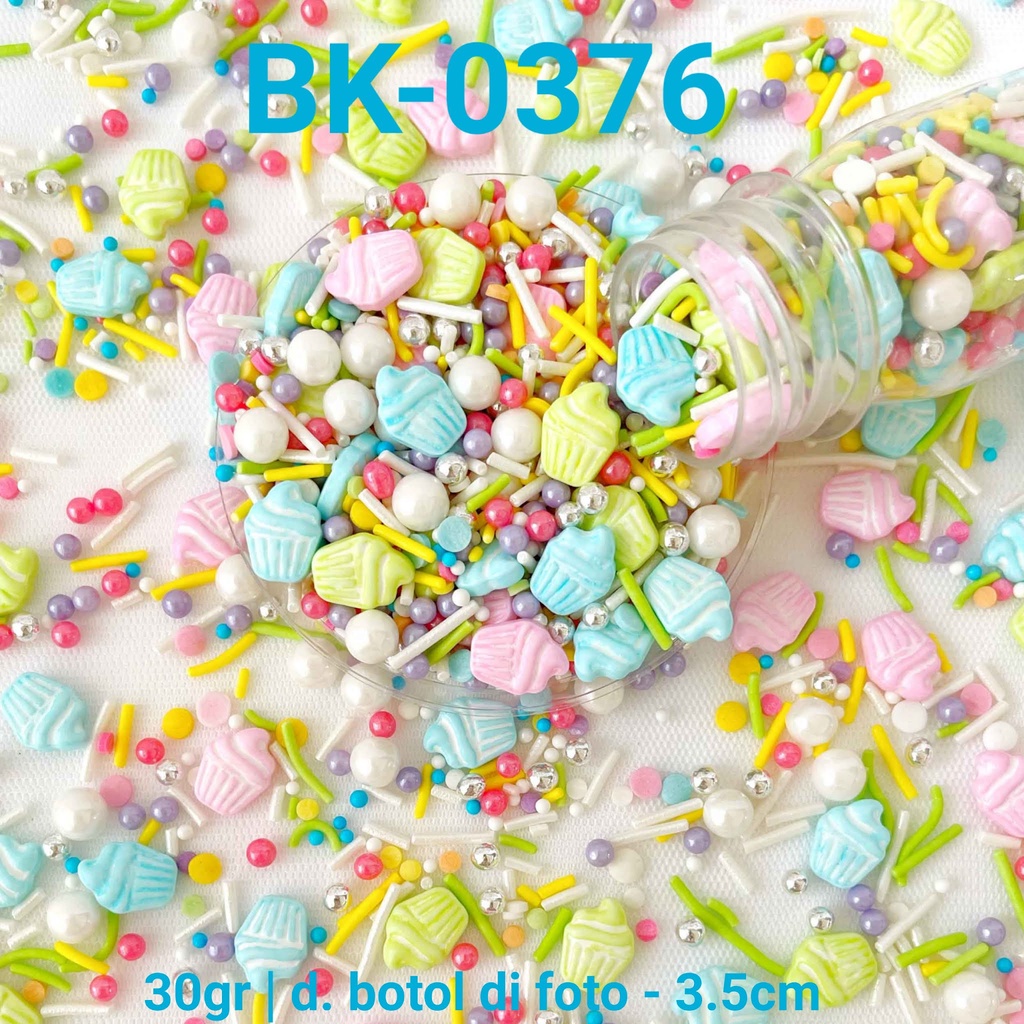 

BK-0376 Sprinkles sprinkle 30 gram cupcake biru pink hijau pastel yamama baking grosir murah sprinkles cake dekorasi mutiara trimit decoration story sprinklestory sprinklesstory sprinkle story yamama baking