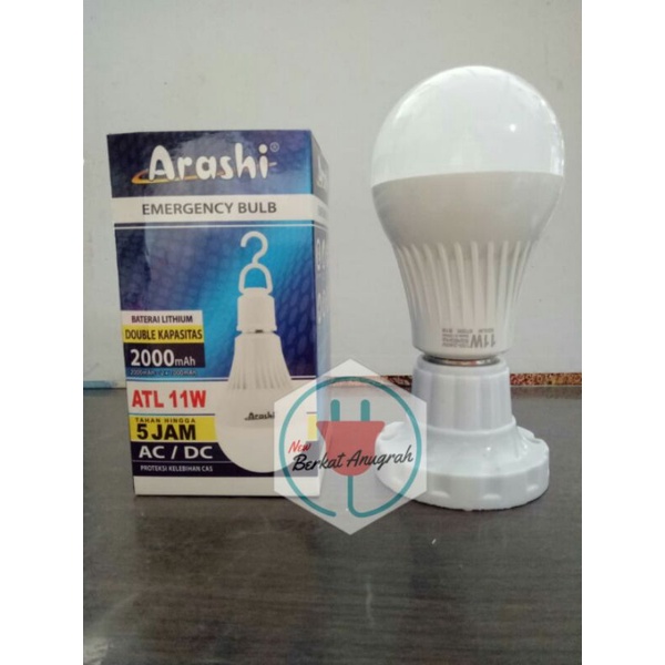 Balon Led Emergency Magic Lamp Arashi 11 Watt
