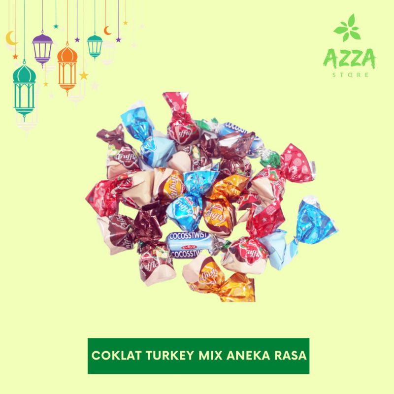 

Coklat Turkey Mix Aneka Rasa 1kg