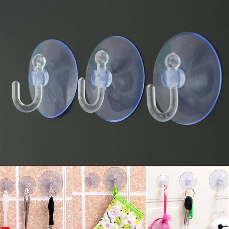 5 set Kop Kaca + Centelan 2 & 2.5cm - Cop Kaca - Kop Meja - Gantungan plastik - Ceplokan Kaca