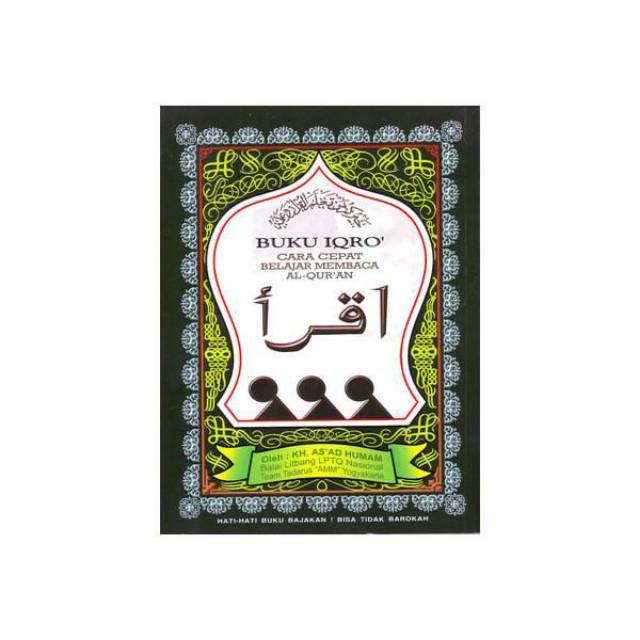 BUKU IQRO 1 SAMPAI 6 TERMURAH ORIGINAL