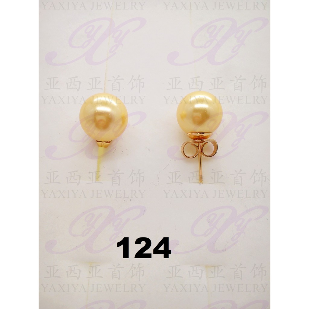 

Anting emas gold pearl perhiasan imitasi gold 18k yaxiya jewelry 124