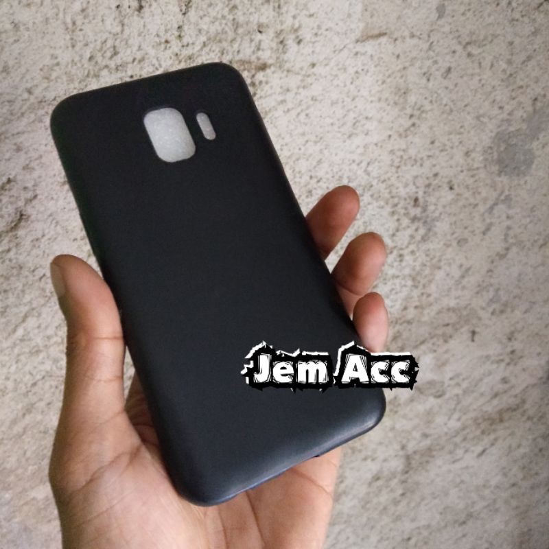 Soft case samsung j2 core saoftcase silikon black matte hitam samsung j2 core