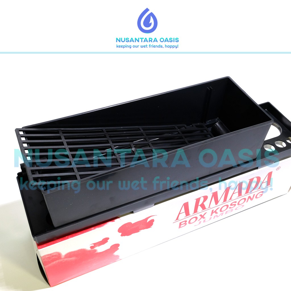 TOP FILTER BOX AQUARIUM FILTER ATAS ARMADA KOSONG JUMBO BESAR XL