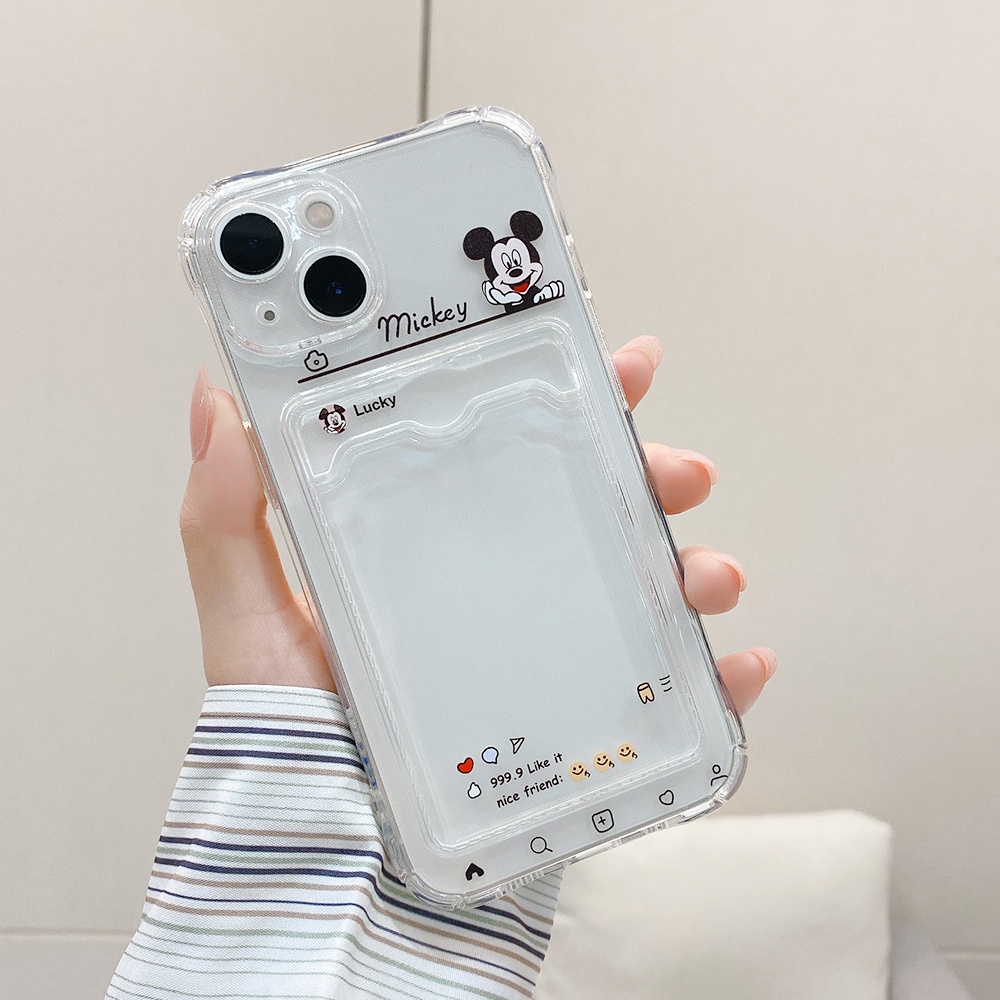 Soft Case TPU NFC Motif Kartun Untuk Xiaomi Redmi 10 11 9 9A 9C Note 11 10 9 8 9s 10s 11s Mi 11 Lite Poco M3 M2 X3 Pro