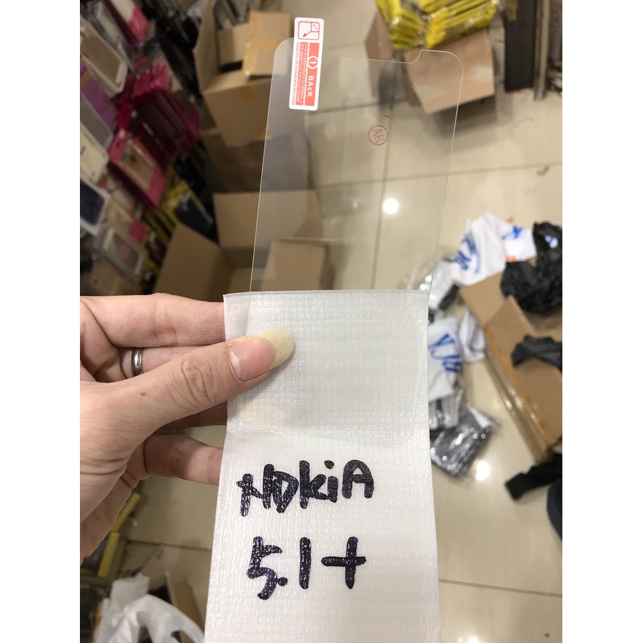 Tempered anti gores screen protector gorila glass 9H Nokia 5.1 plus