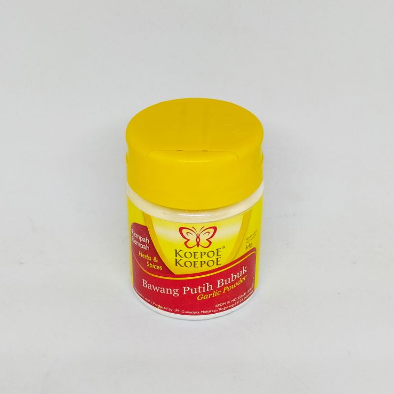 

Bawang Putih Bubuk Kupu2 64gr/ Bawang Putih Koepoe