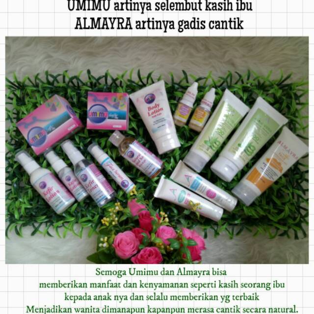Paket skincare natural umimu almayra ctmp