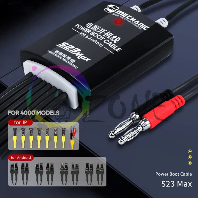KABEL POWER SUPPLY MECHANIC S23 MAX FOR ANDROID IP 5S - 12 PRO MAX