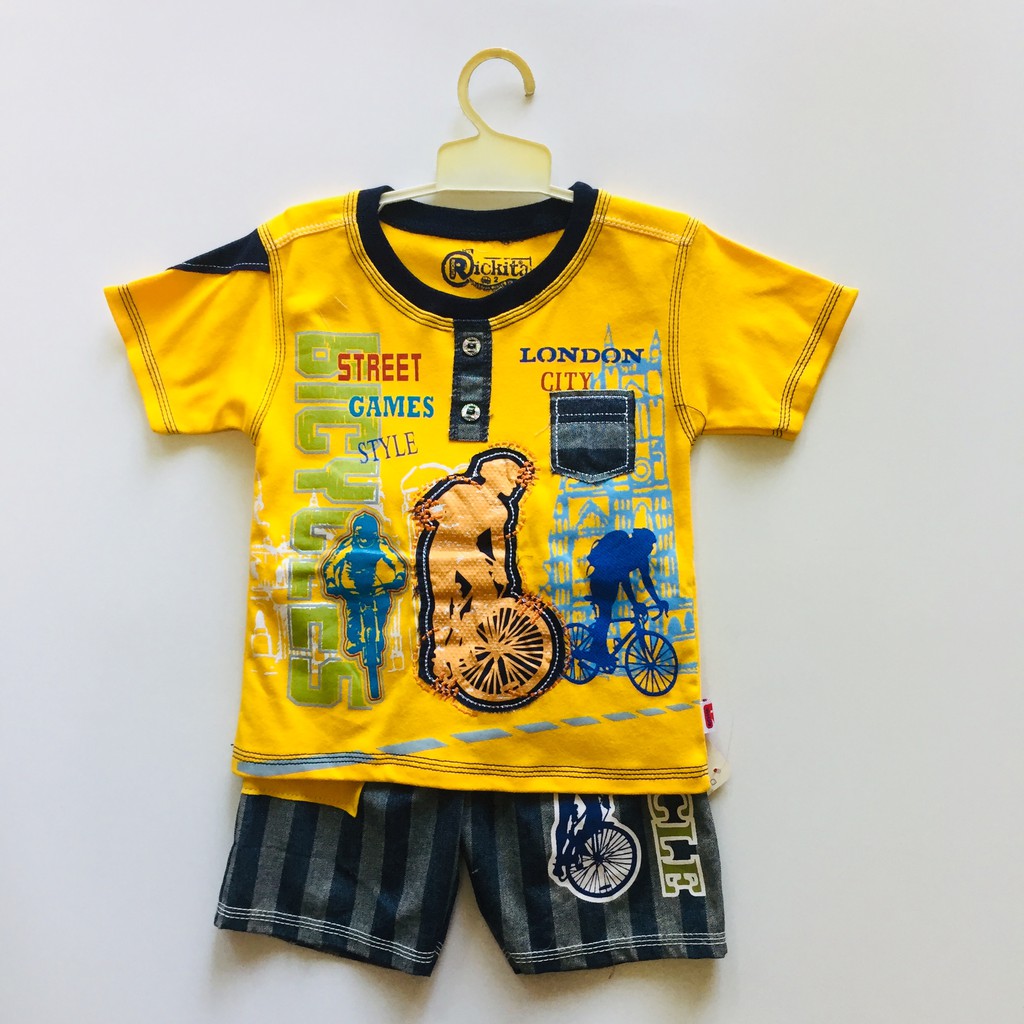 Baju Anak Rickita London Street Kuning