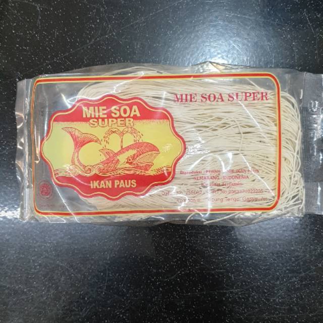 

Mie soa / misua / miswa super Ikan Paus 110g