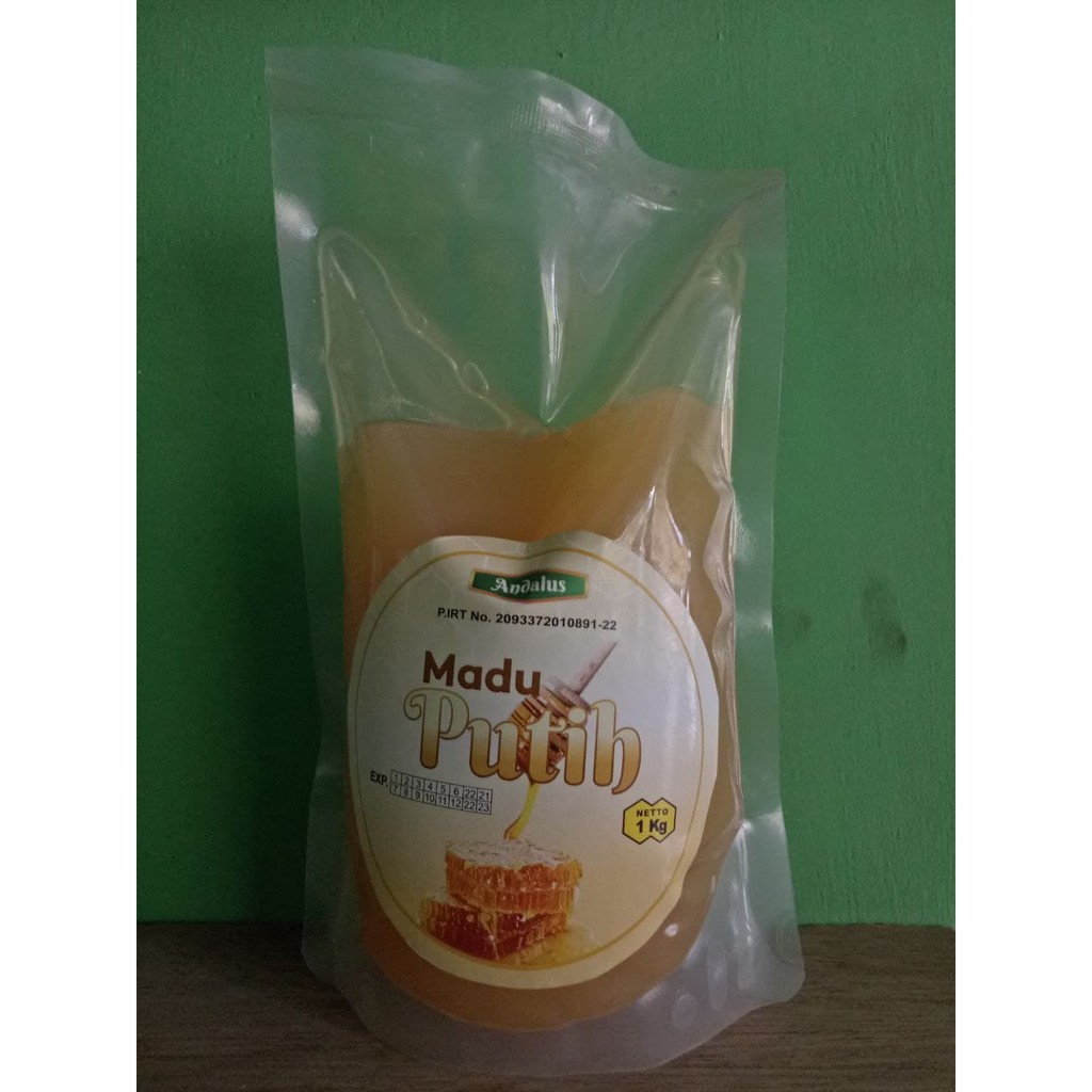 

Madu putih 1kg85 reffil andalus