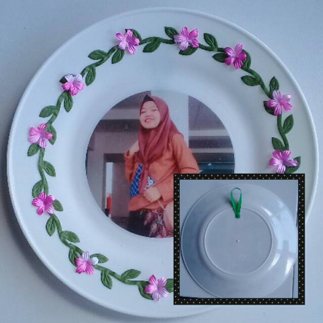 Piring hias custom | piring unik | piring hadiah | piring cantik