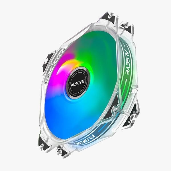 Alseye Fan Casing 12CM MAX M120-P Transparan Auto RGB