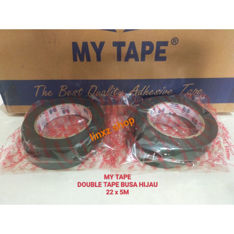 

Double Tape Busa Hijau 22x5m My Tape