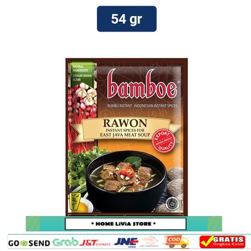 

Bamboe Bumbu Rawon 54g