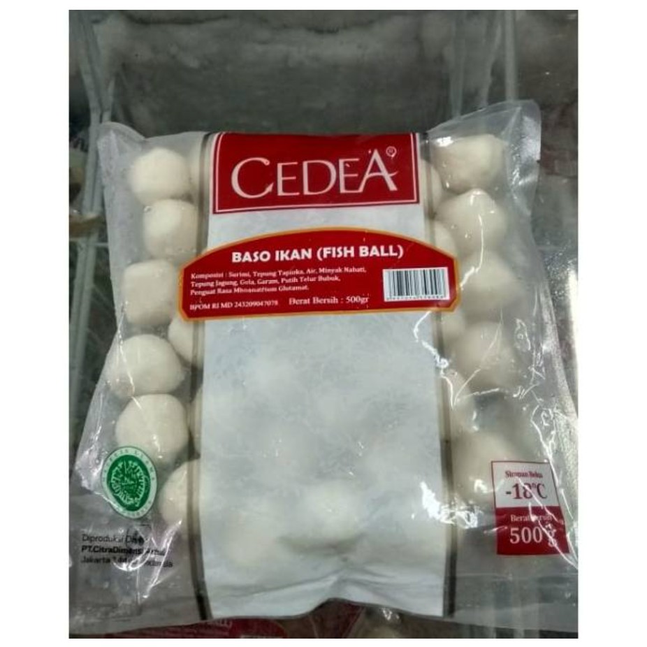 

Cedea Baso Ikan 500gr