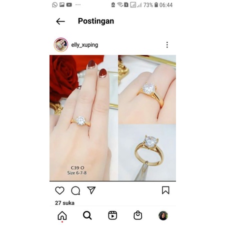 cincin mata diamond