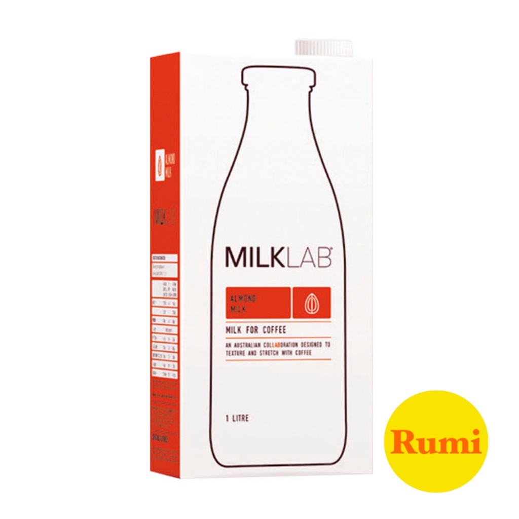 

MILKLAB Almond Milk Susu Kacang Almond Milk Lab for Coffee Kopi 1L