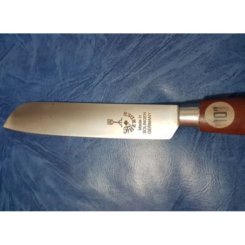 Pisau Cap Garpu 6 inch plus Sarung ORI 100 % Made in Solingen Germany