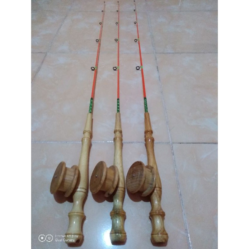 pancing udang yoyo gagang jati belanda