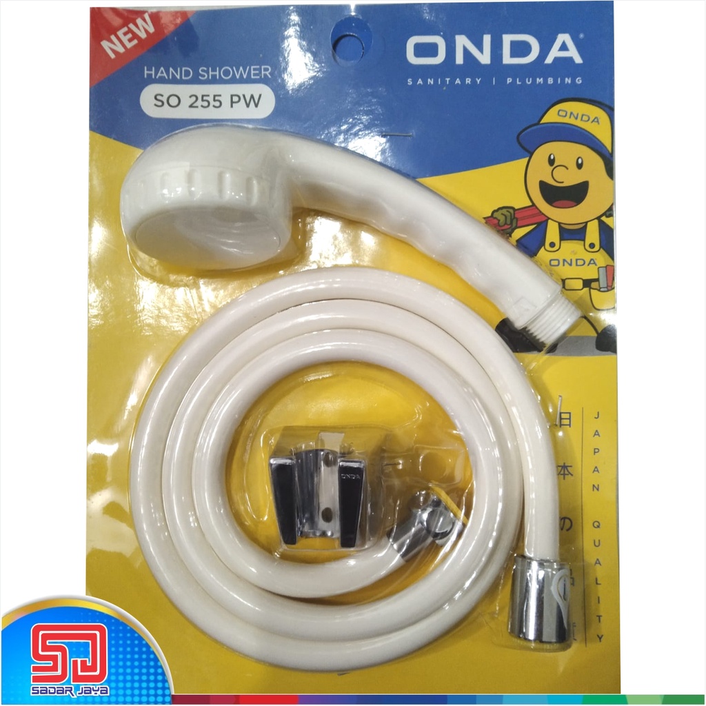 ONDA SO 255 PW Hand Shower Mandi Pancuran Air 1/2&quot;