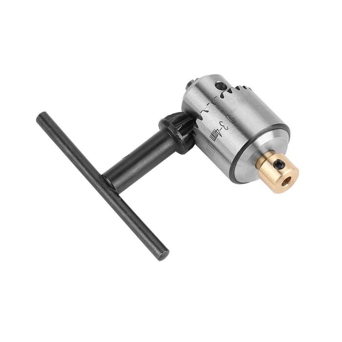 Chuck DIY Bor Elektrik Dinamo Drill Micro 0.3-4mm JTO As 3.17mm -KC34