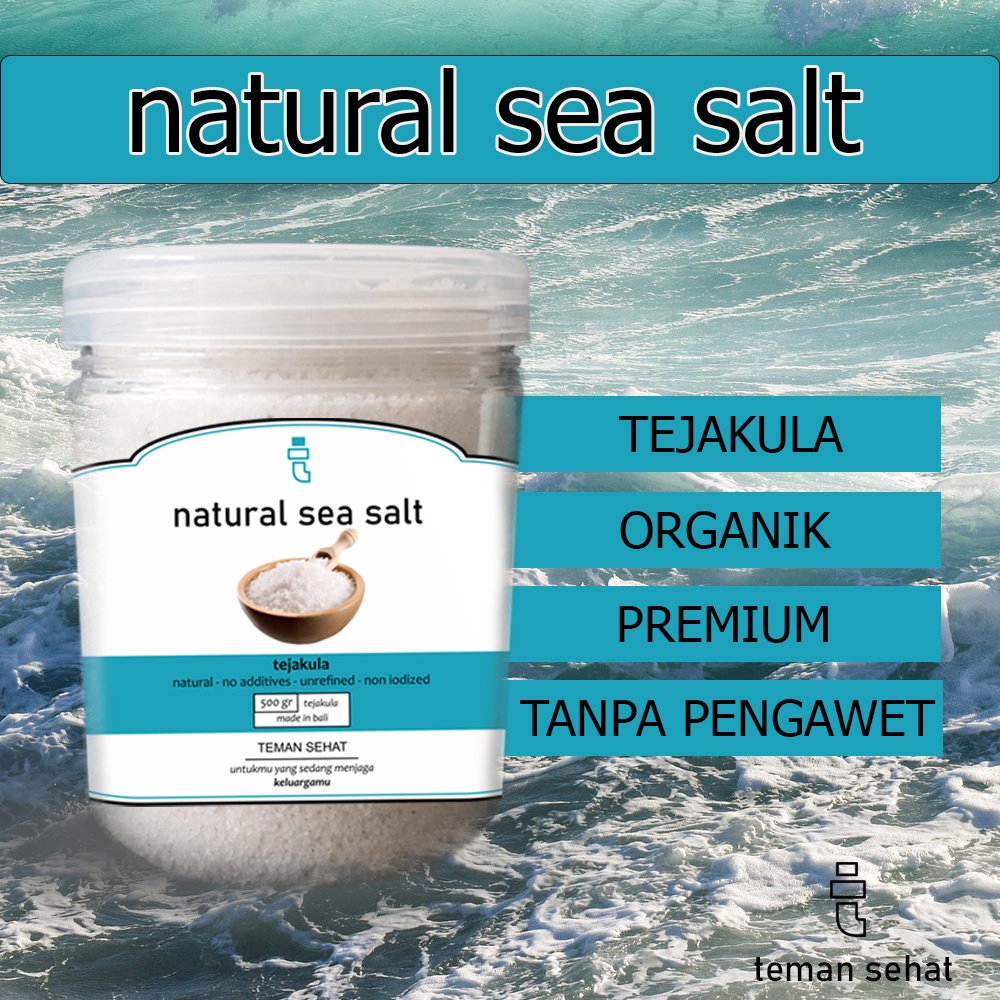 

Natural Sea Salt / Garam Laut Tejakula 500 gr