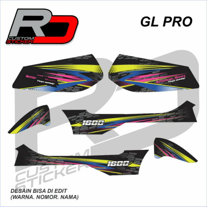 decal sticker gl max/gl pro. full body