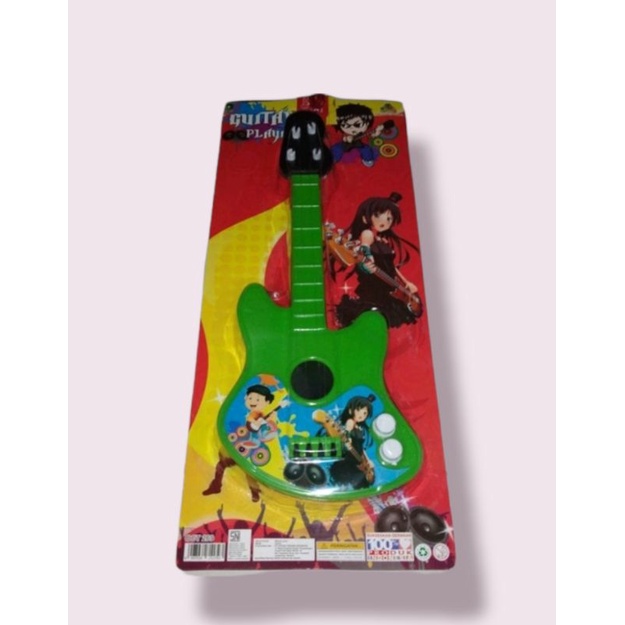 Gitar Mainan Bahan Plastik.
