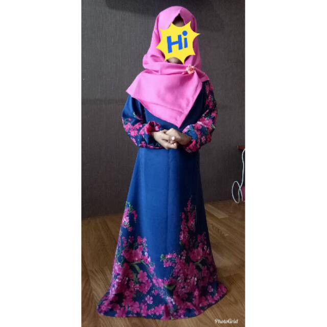 Gamis Anak Attaya Maxi Dress Kids