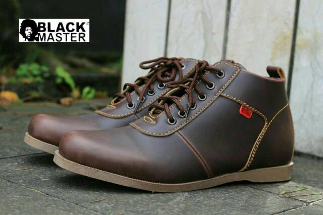 SEPATU BOOT KULIT MURAH ! BLACKMASTER BRODO ORIGINAL